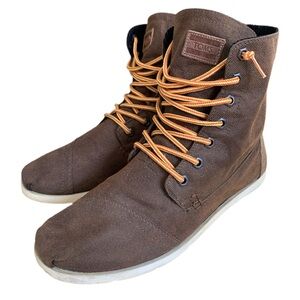 TOMS Men's Brown High Top Utility Boots